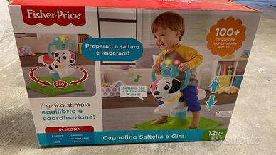 Cagnolino saltella e gira