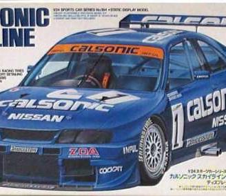 Nissan Skyline GT-R Calsonic 1/24 TAMIYA