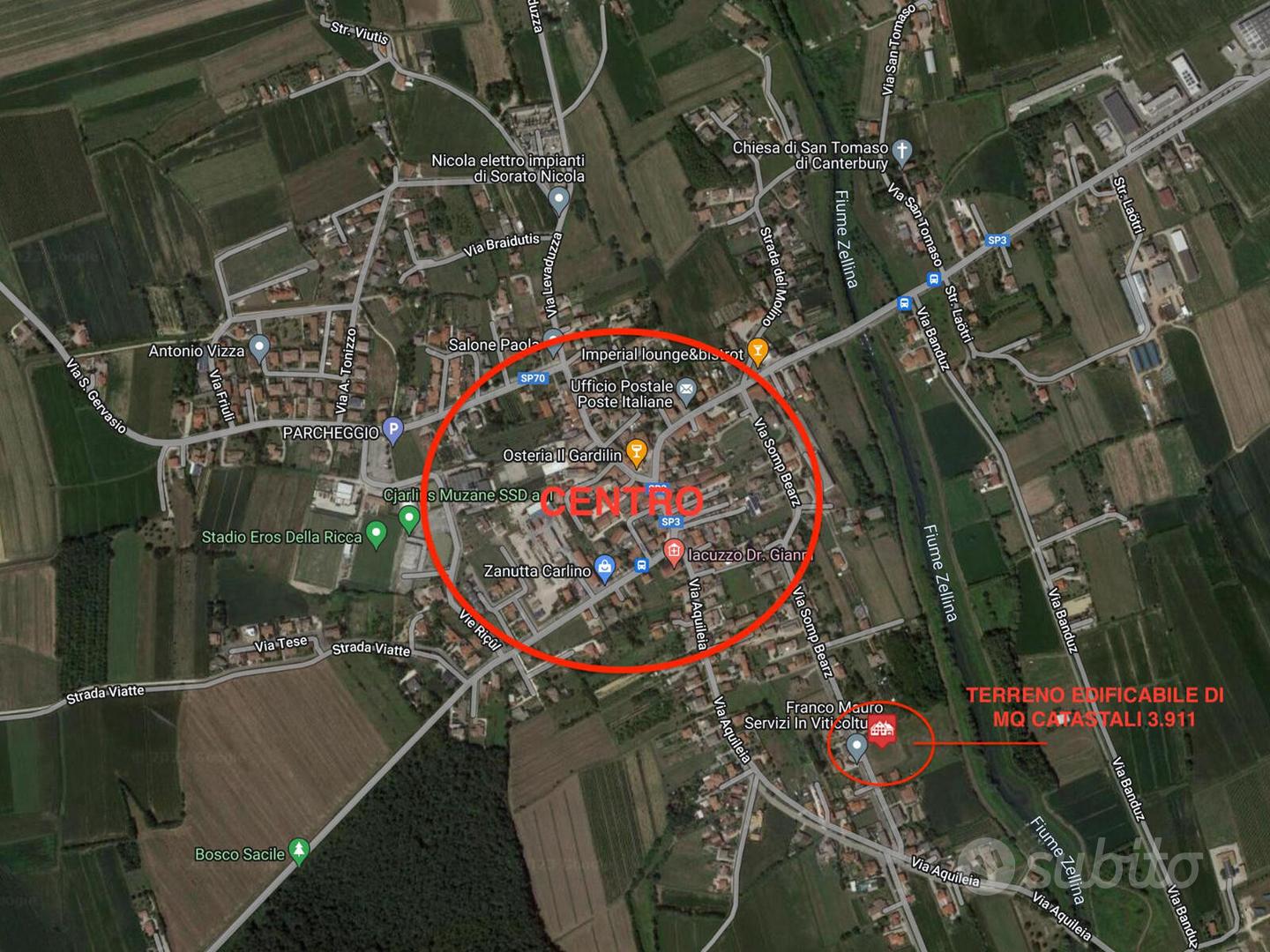 TERRENO EDIFICABILE IN ZONA RESIDENZIALE - Vista 5