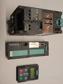 Azionamento per motori brusless Siemens Sinamics.