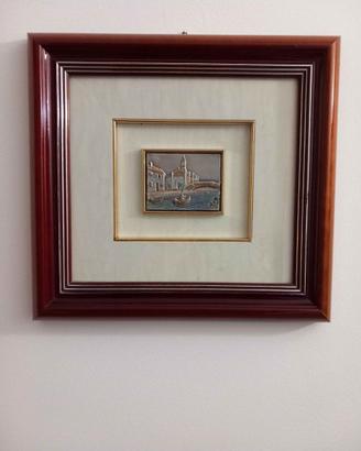 Quadro in argento 925/1000