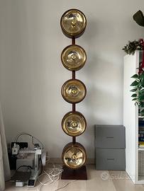 Totem luminoso di design / esposizione 5 parabole