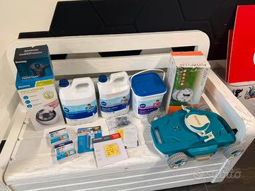 Pulizia piscina kit