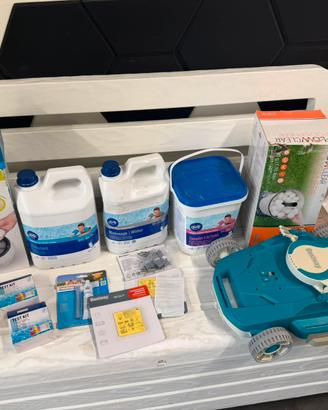 Pulizia piscina kit
