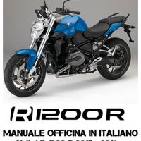 Manuale Offcina in IT. BMW R 1200 R 2015 - 2016