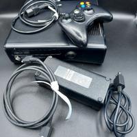 XBOX360 250GB S 1439 NERA e giochi TESTATA