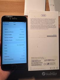 iPhone 6s  32  grigio siderale perfetto in tutto
