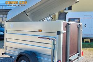 CARRELLO RIMORCHIO CRESCI PT6F FURGONE CON RAMPA D