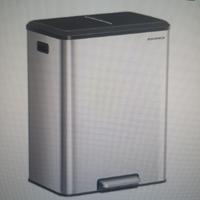 Pattumiera songmics 2 per 30 litri 