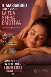 Massaggio professionale – Corpo, Viso e Benessere