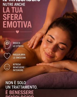 Massaggio professionale – Corpo, Viso e Benessere