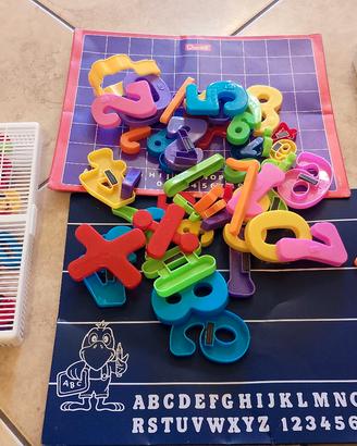 LAVAGNE MAGNETICHE CON NUMERI 