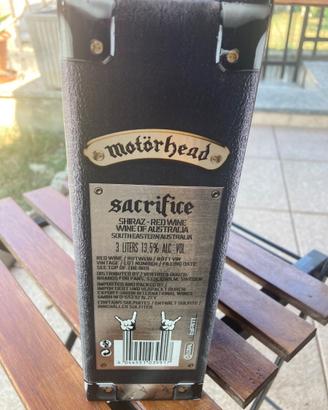 Motorhead vino da collezione