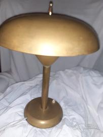 Lampada ministeriale da tavolo ottone anni 40/50