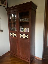 Vetrinetta in legno x cucina
