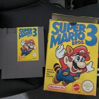 Gioco super mario 3 bros con scatola