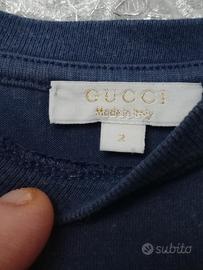 t shirt bambino gucci