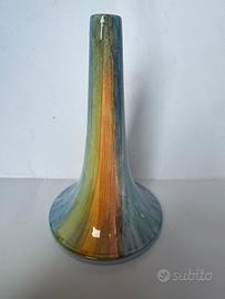Vaso ceramica modernista Graziano Marini 1992