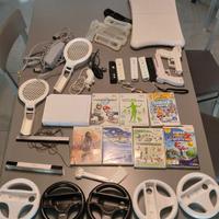 Nintendo Wii + giochi + accessori