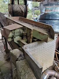 vaglio con tramoggia 