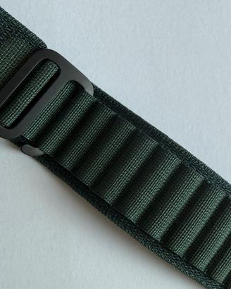 Cinturino Apple Watch Ultra Alpine loop Dark Green
