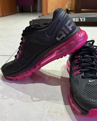 Nike air max 2013 black pink 39