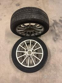 Cerchi e gomme Smart 451 del 2009