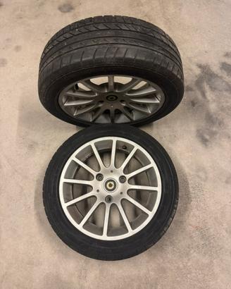 Cerchi e gomme Smart 451 del 2009