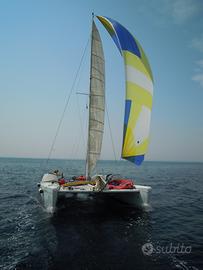 Catamarano open cabinato