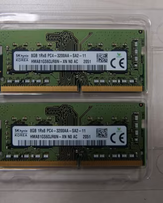 RAM LAPTOP  16gb  ddr4 3200 mhz. HYNIX