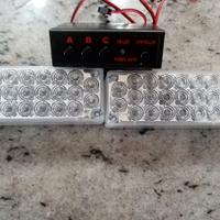 Luci strobo e lampeggiatore rosso a led