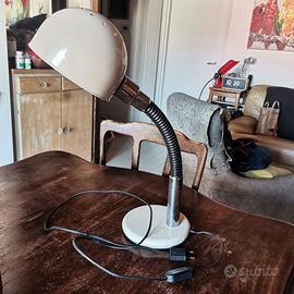lampada da Tavolo bianca anni '70s