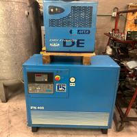 compressore completo di essiccatore e serbatoio 