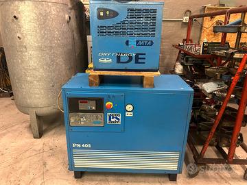 compressore completo di essiccatore e serbatoio 