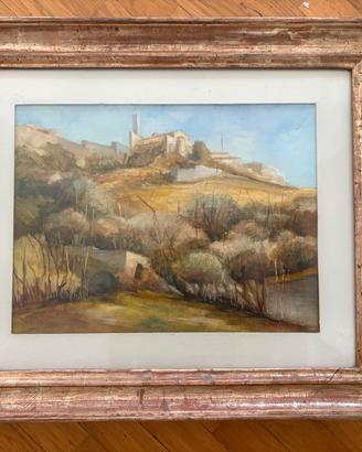 5 paesaggi italiani firmati C. Baldini