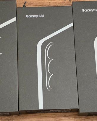 Samsung Galaxy S26 512 GB nuovo e sigillato
