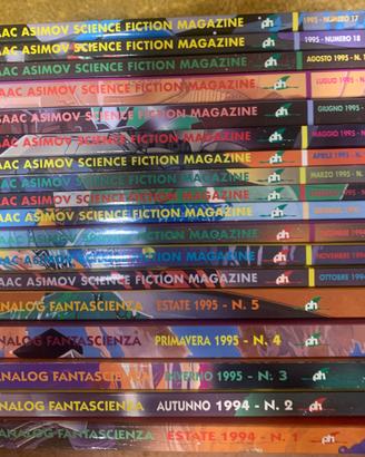 analog + Isaac Asimov sf