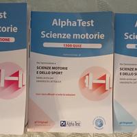 Alpha Test Scienze Motorie 3 volumi 