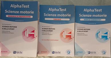 Alpha Test Scienze Motorie 3 volumi 