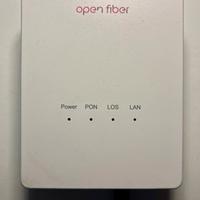 Convertitore ZTE Open Fiber per connessioni FTTH