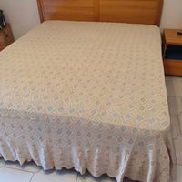 Coperta matrimoniale ad uncinetto 