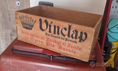 Grande Scatola in Legno Marchesi di Barolo vino