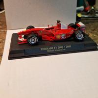 Modellino Ferrari F200 Schumacher