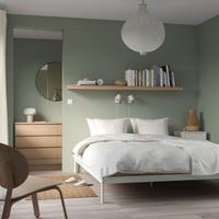 IKEA Pack letto struttura + materasso + cuscino+