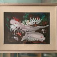 Dipinto a olio Giandante X Dante Pescò