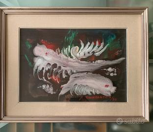 Dipinto a olio Giandante X Dante Pescò