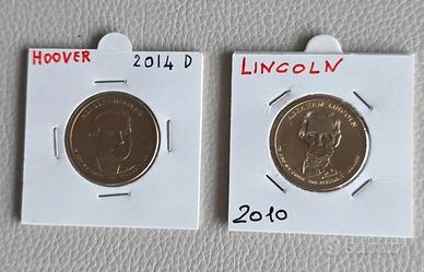 Monete USA da 1 dollaro PRESIDENTI