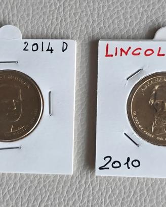 Monete USA da 1 dollaro PRESIDENTI