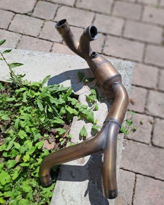 collettore catalizzatore moto morini corsaro 1200