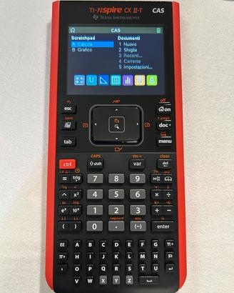 Calcolatrice Grafica TI-Nspire CX II-T CAS